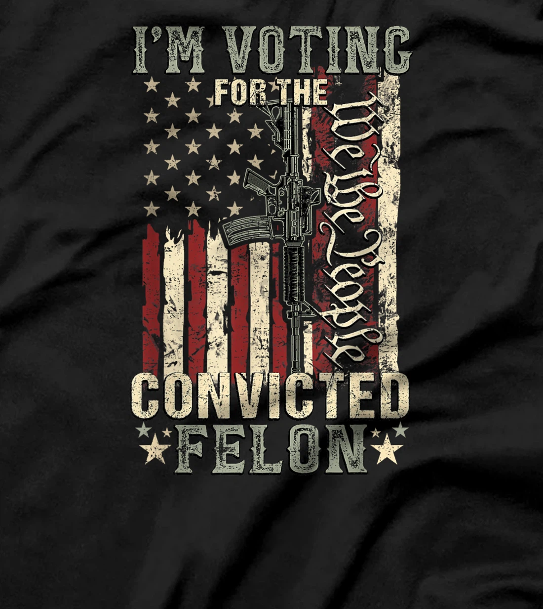 Trump 2024 Convicted Felon, I'm Voting Convicted Felon 2024 T-Shirt