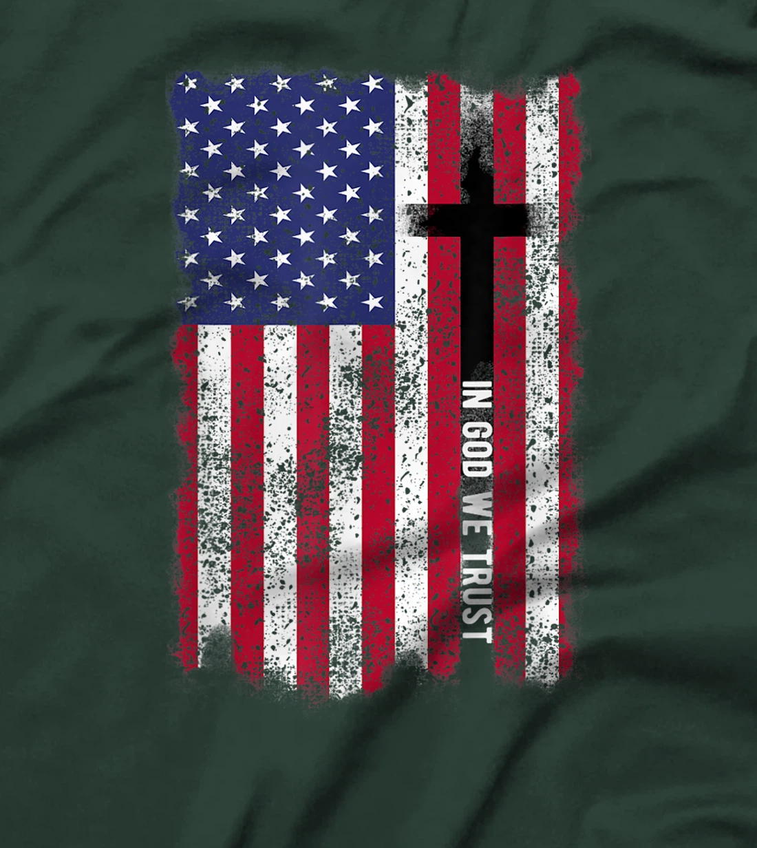 In God We Trust Shirt Patriotic Christian Religious Shirt T-Shirt