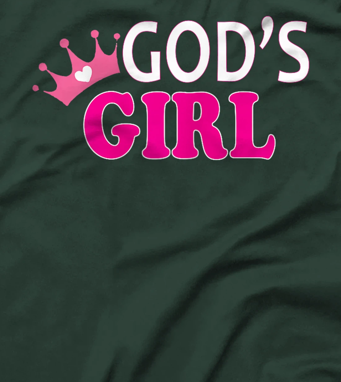 God's Girl Cute Women and Girl's T-Shirt