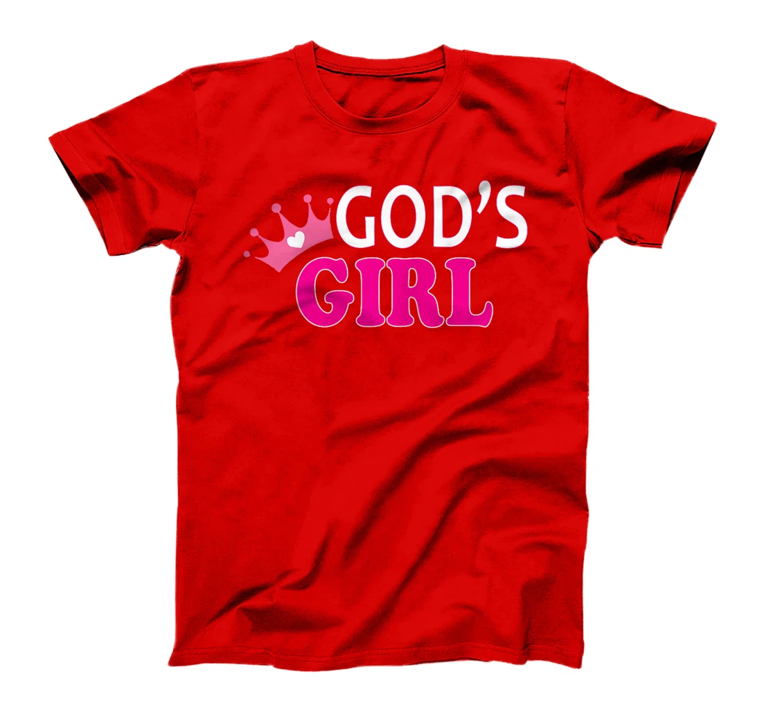 God's Girl Cute Women and Girl's T-Shirt