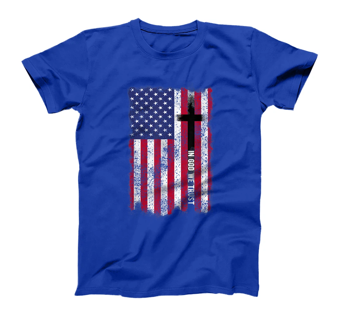 In God We Trust Shirt Patriotic Christian Religious Shirt T-Shirt