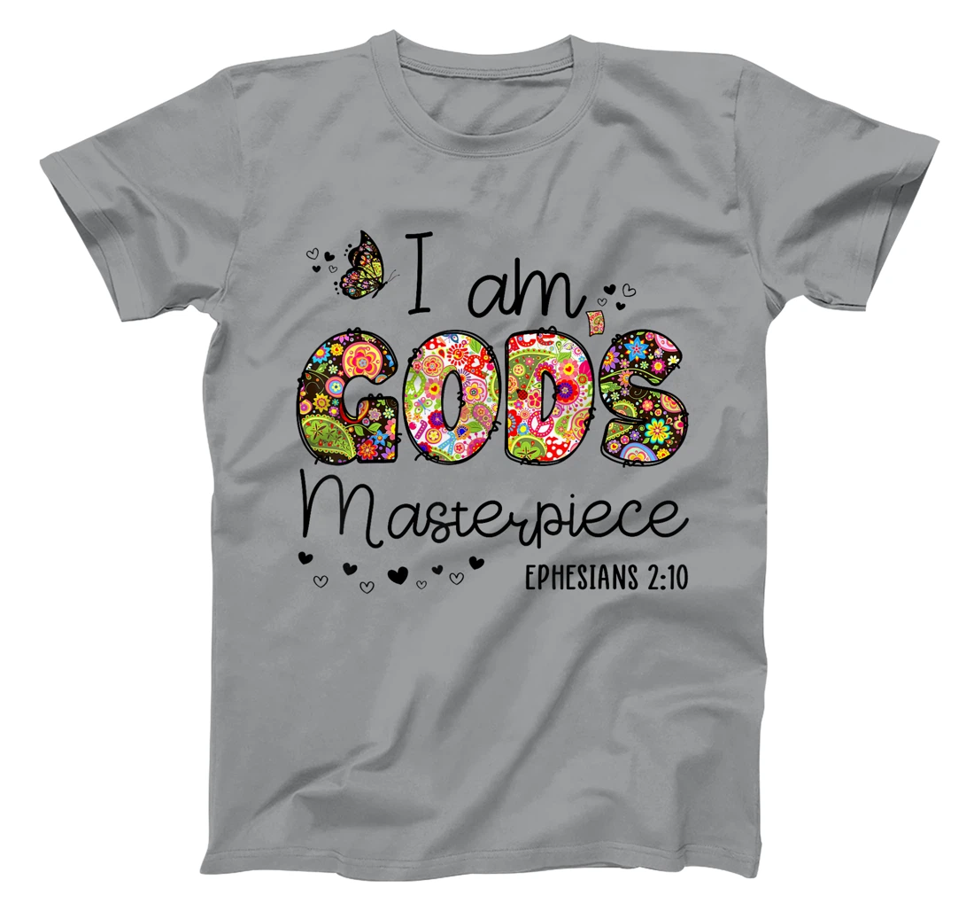 I’m God's Masterpiece Christian Faith Bible Jesus God Prayer T-Shirt