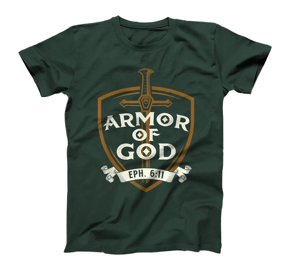 Armor Of God - Jesus Christ Believer Bible Christian Faith T-Shirt
