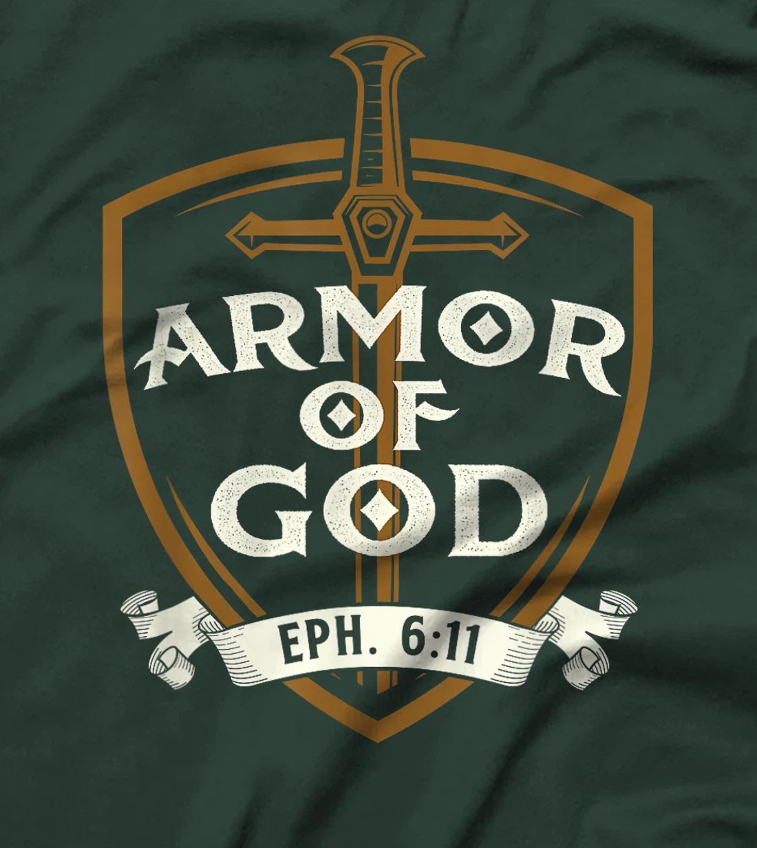 Armor Of God - Jesus Christ Believer Bible Christian Faith T-Shirt