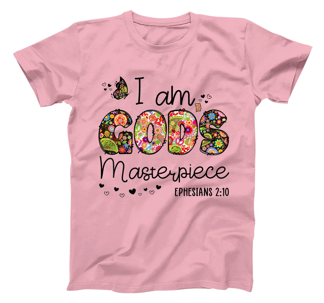 I’m God's Masterpiece Christian Faith Bible Jesus God Prayer T-Shirt