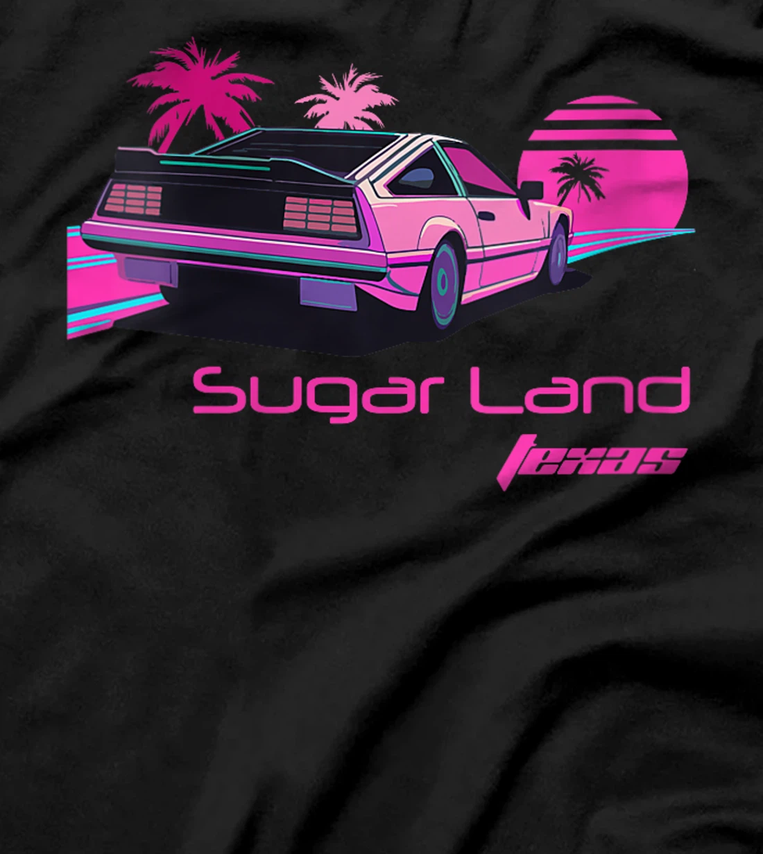 Womens Vintage Sugar Land Texas T-Shirt