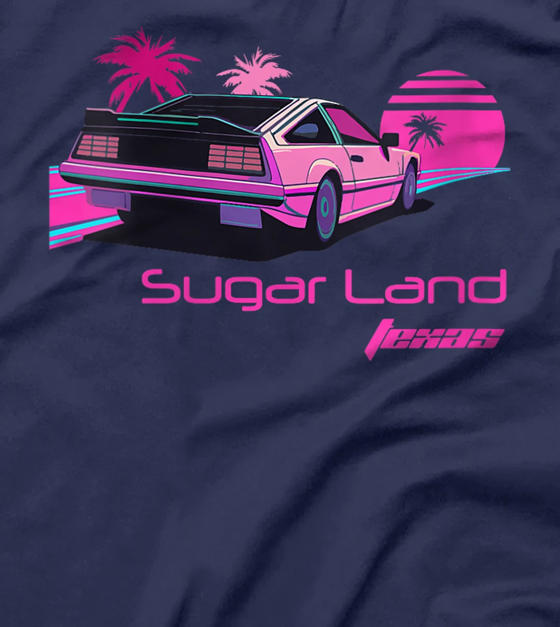 Womens Vintage Sugar Land Texas T-Shirt