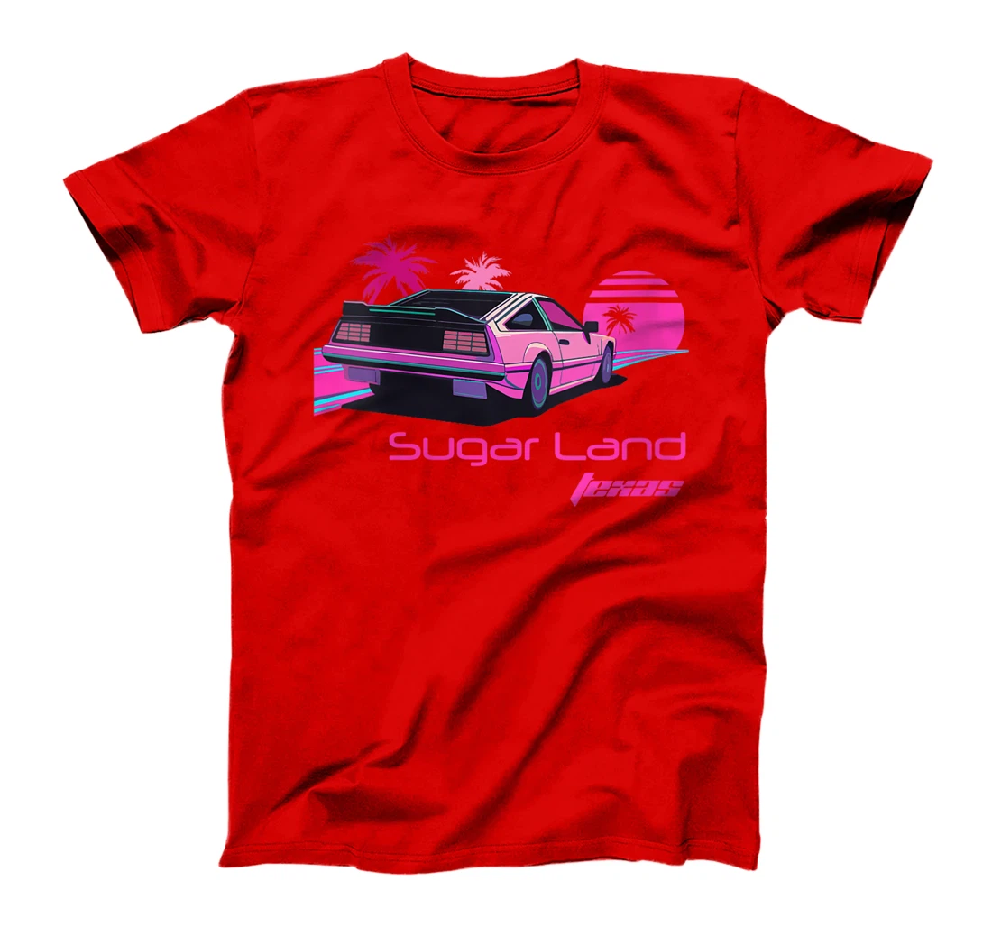 Womens Vintage Sugar Land Texas T-Shirt