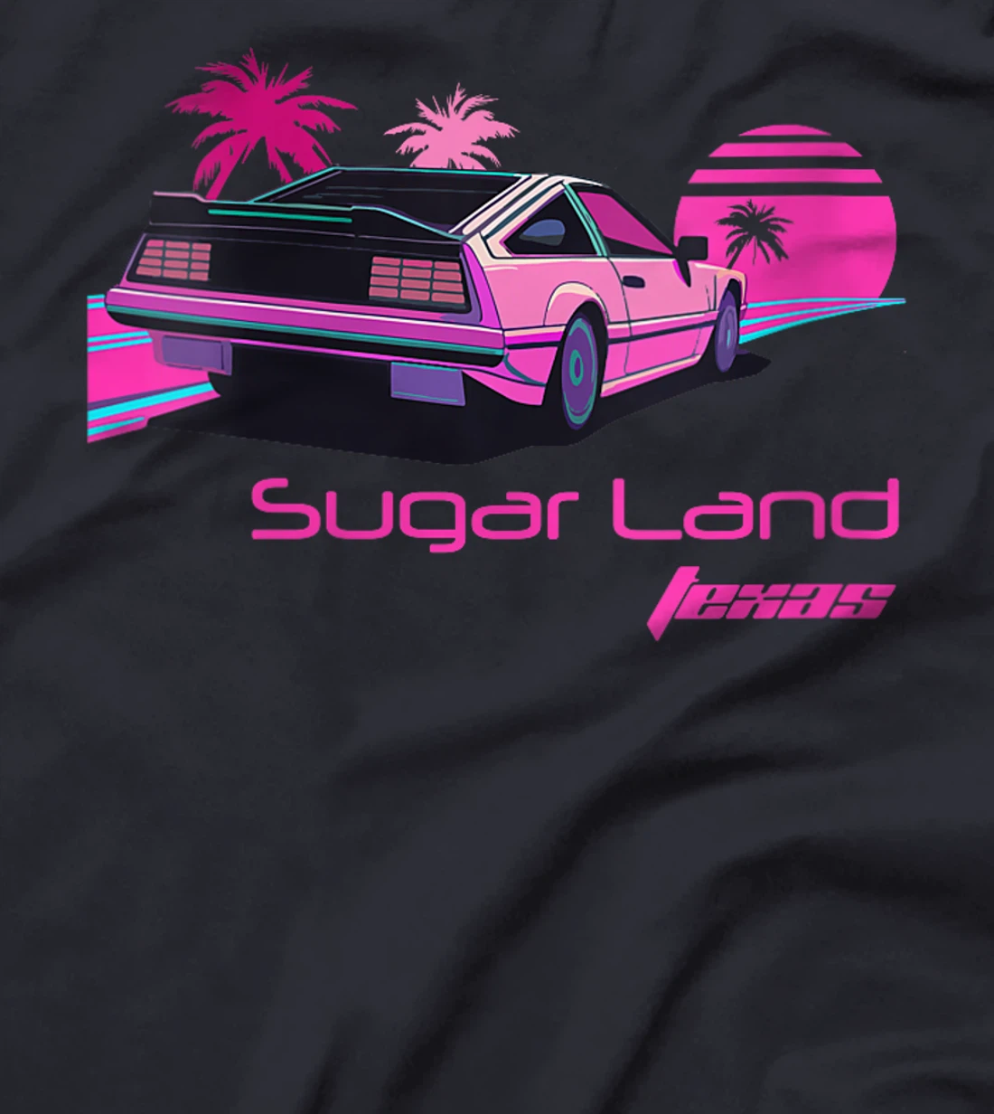 Womens Vintage Sugar Land Texas T-Shirt