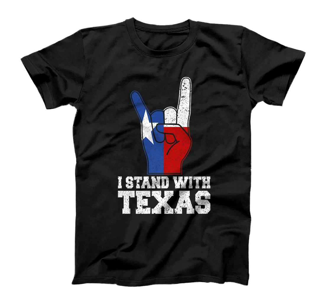 I Stand with Texas TX Premium T-Shirt