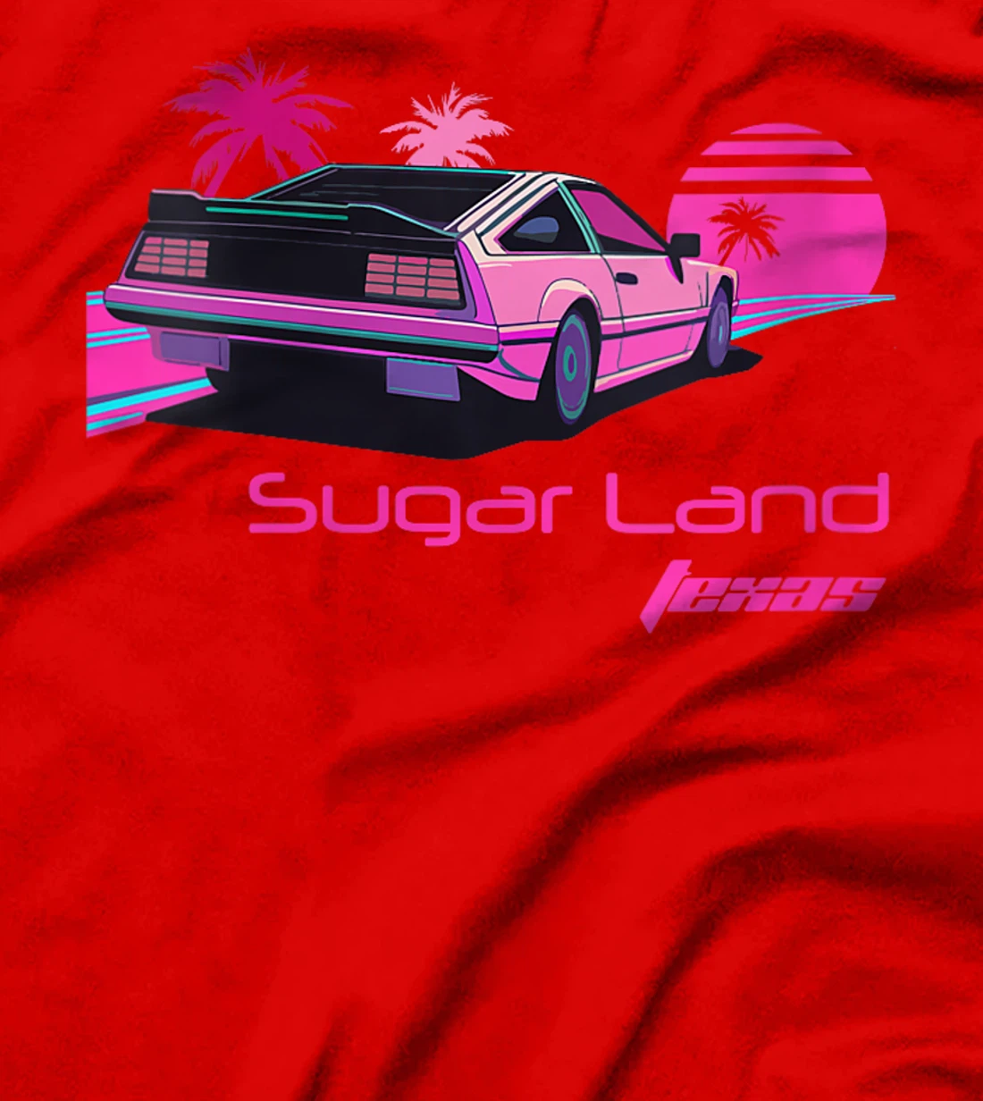 Womens Vintage Sugar Land Texas T-Shirt
