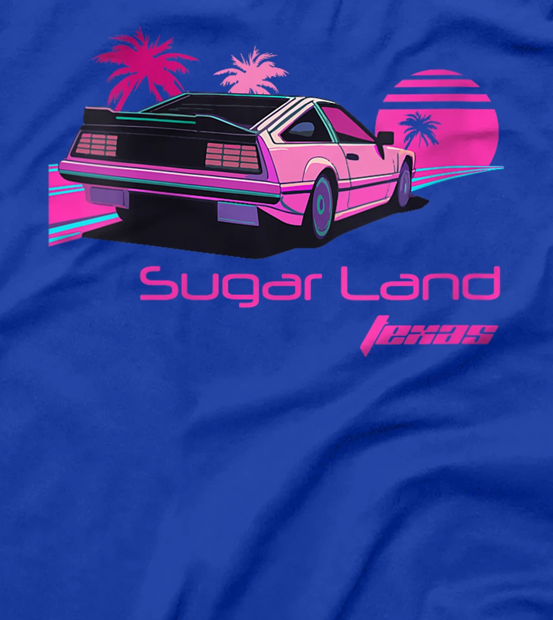 Womens Vintage Sugar Land Texas T-Shirt