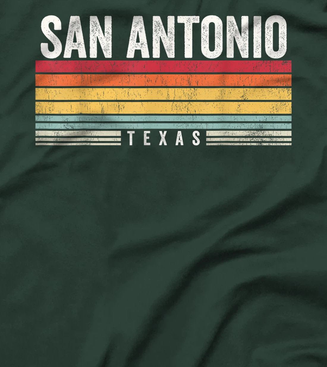 San Antonio Texas Retro Sunset, San Antonio T-Shirt