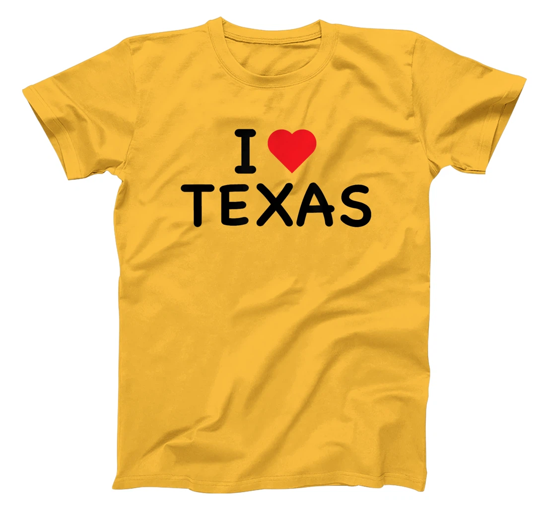 TEXAS - I Love TEXAS - Throwback Design - Classic T-Shirt