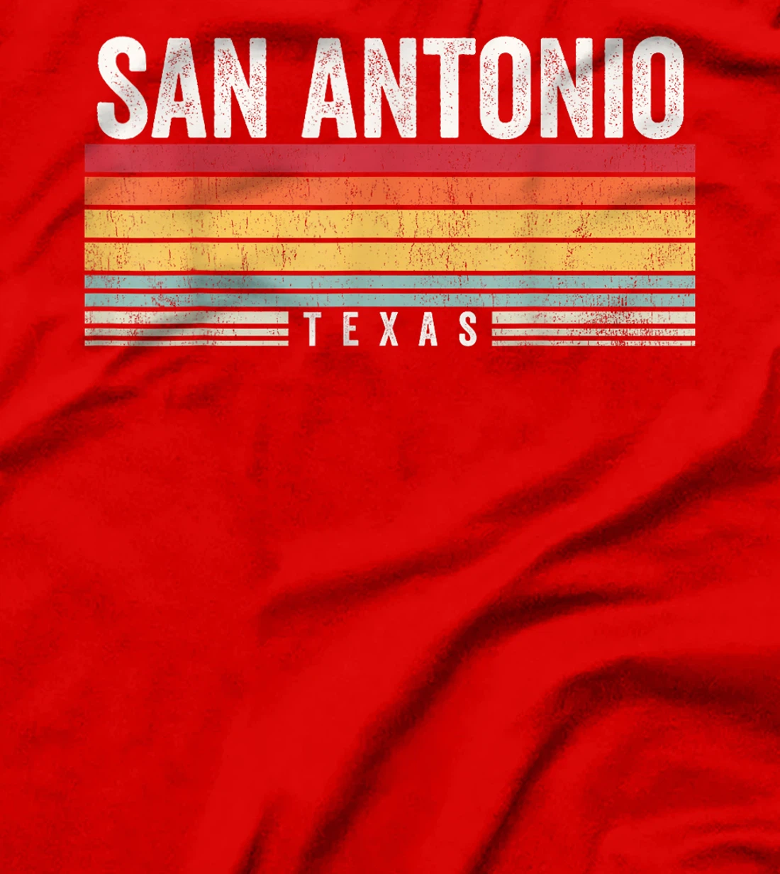San Antonio Texas Retro Sunset, San Antonio T-Shirt