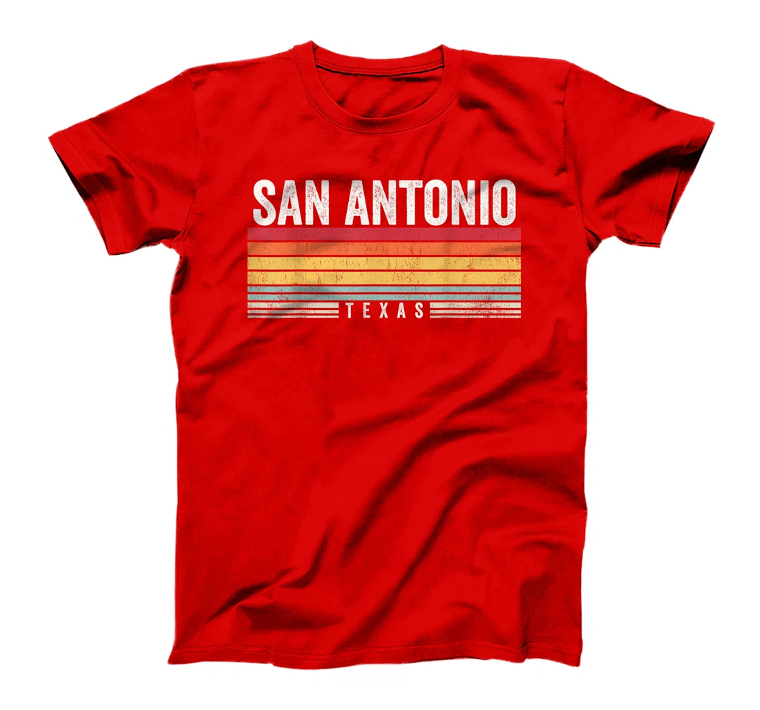 San Antonio Texas Retro Sunset, San Antonio T-Shirt