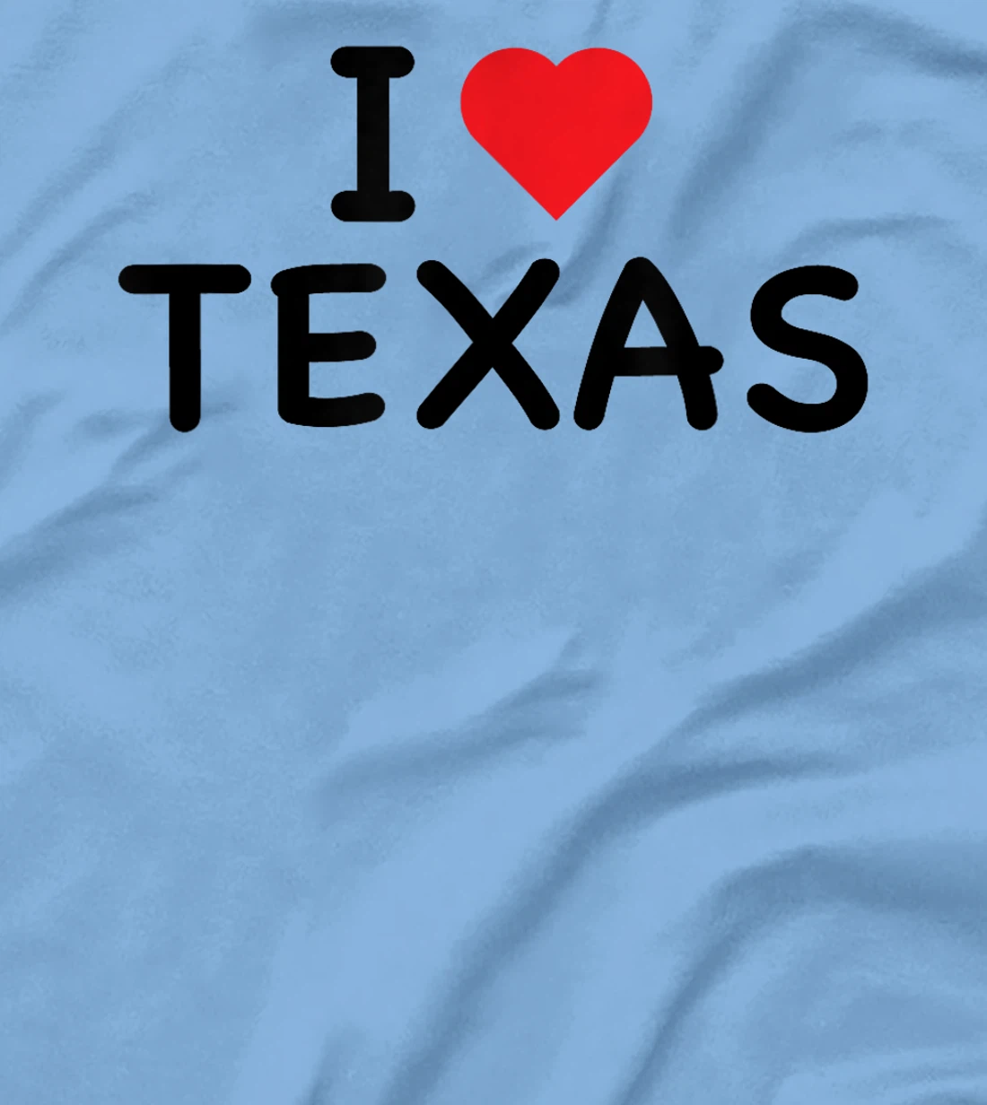 TEXAS - I Love TEXAS - Throwback Design - Classic T-Shirt
