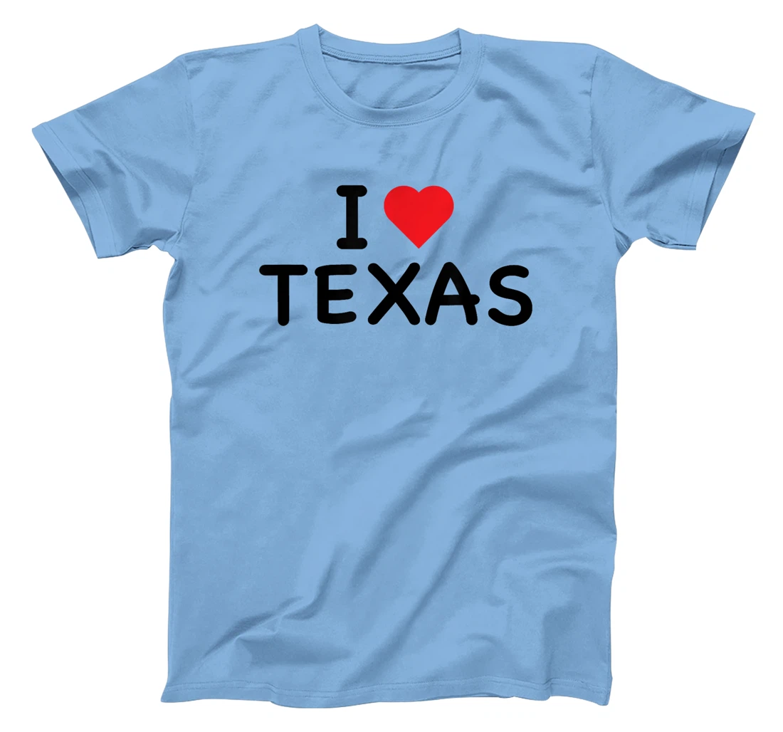 TEXAS - I Love TEXAS - Throwback Design - Classic T-Shirt