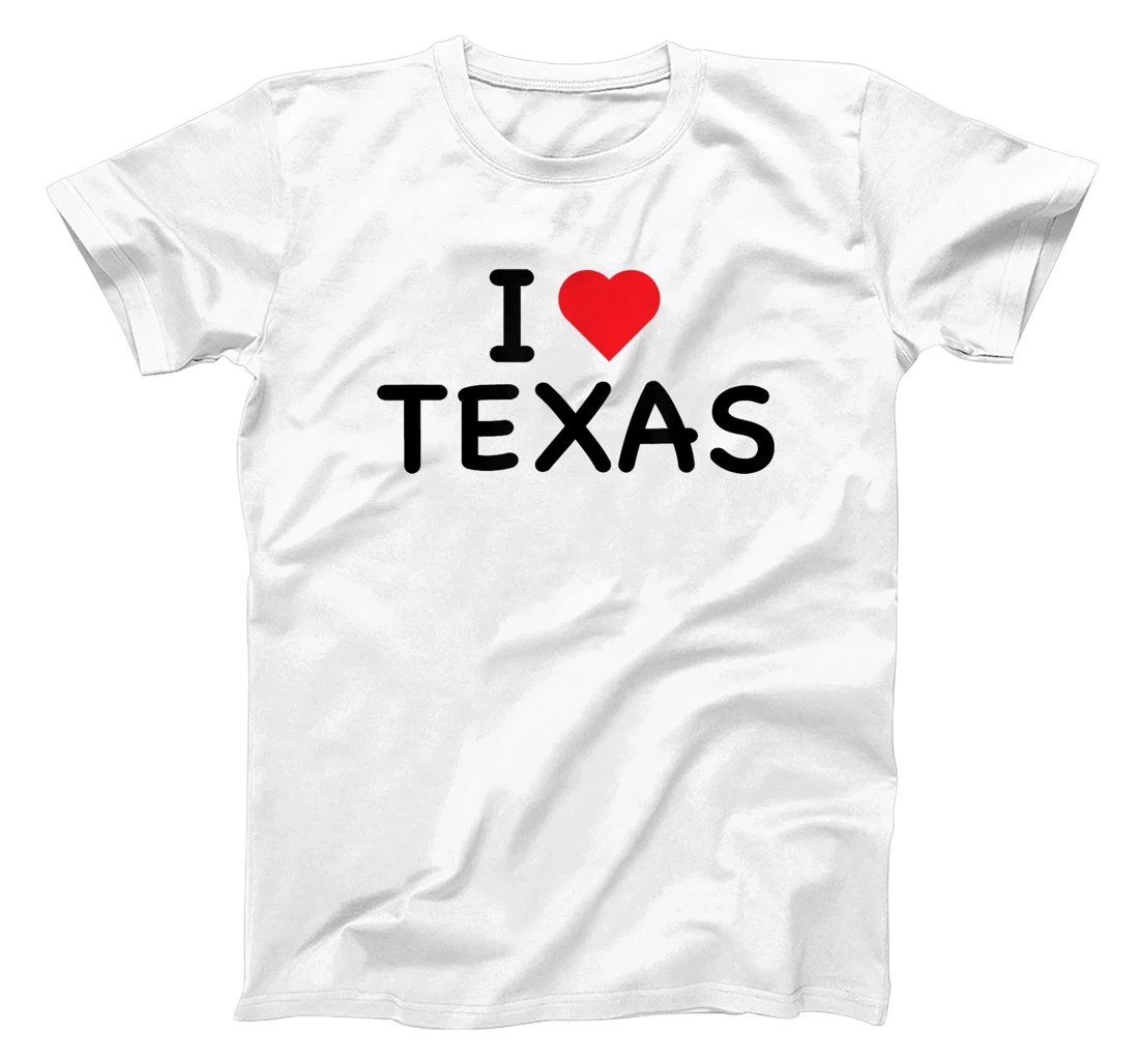 TEXAS - I Love TEXAS - Throwback Design - Classic T-Shirt