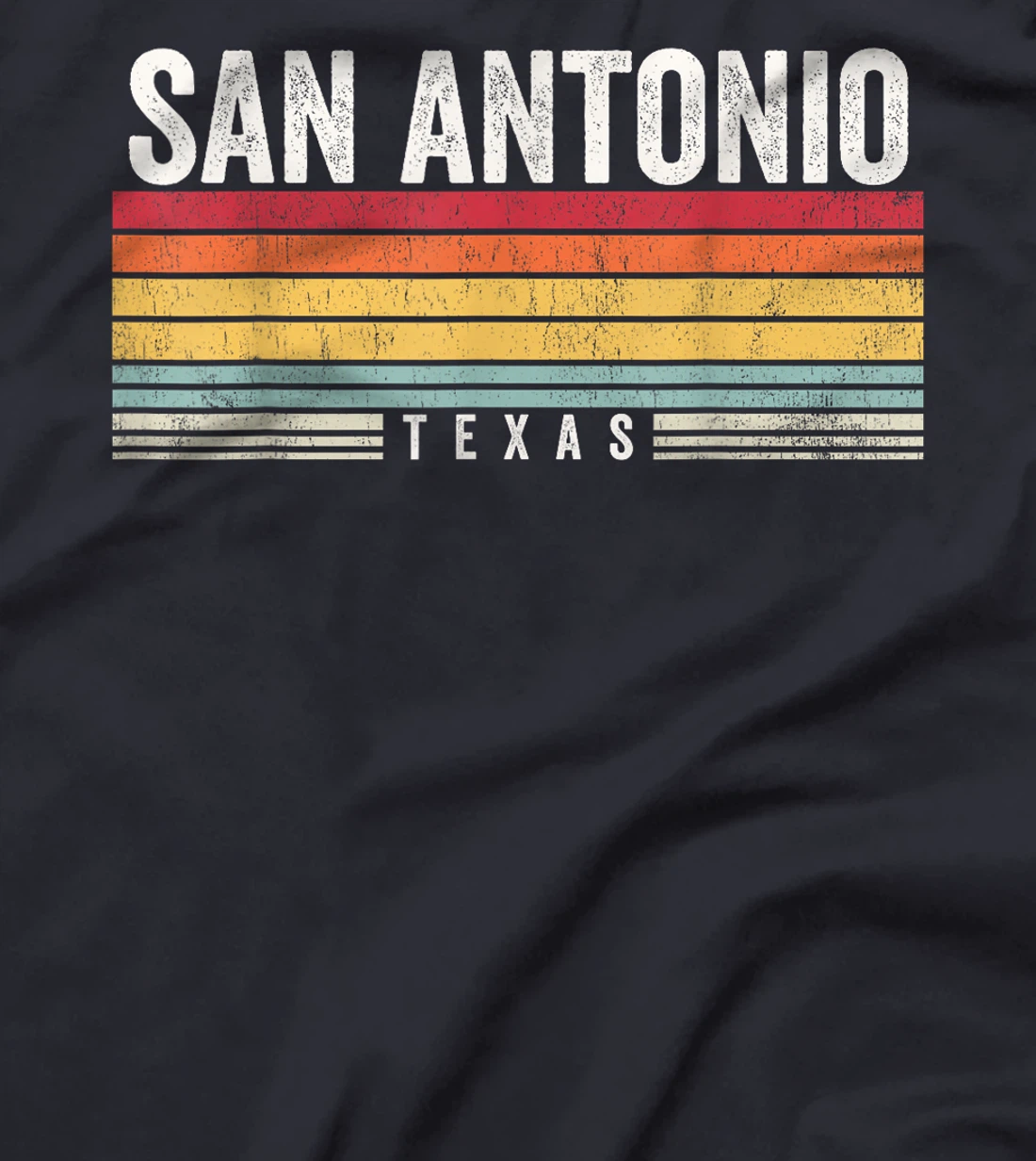 San Antonio Texas Retro Sunset, San Antonio T-Shirt