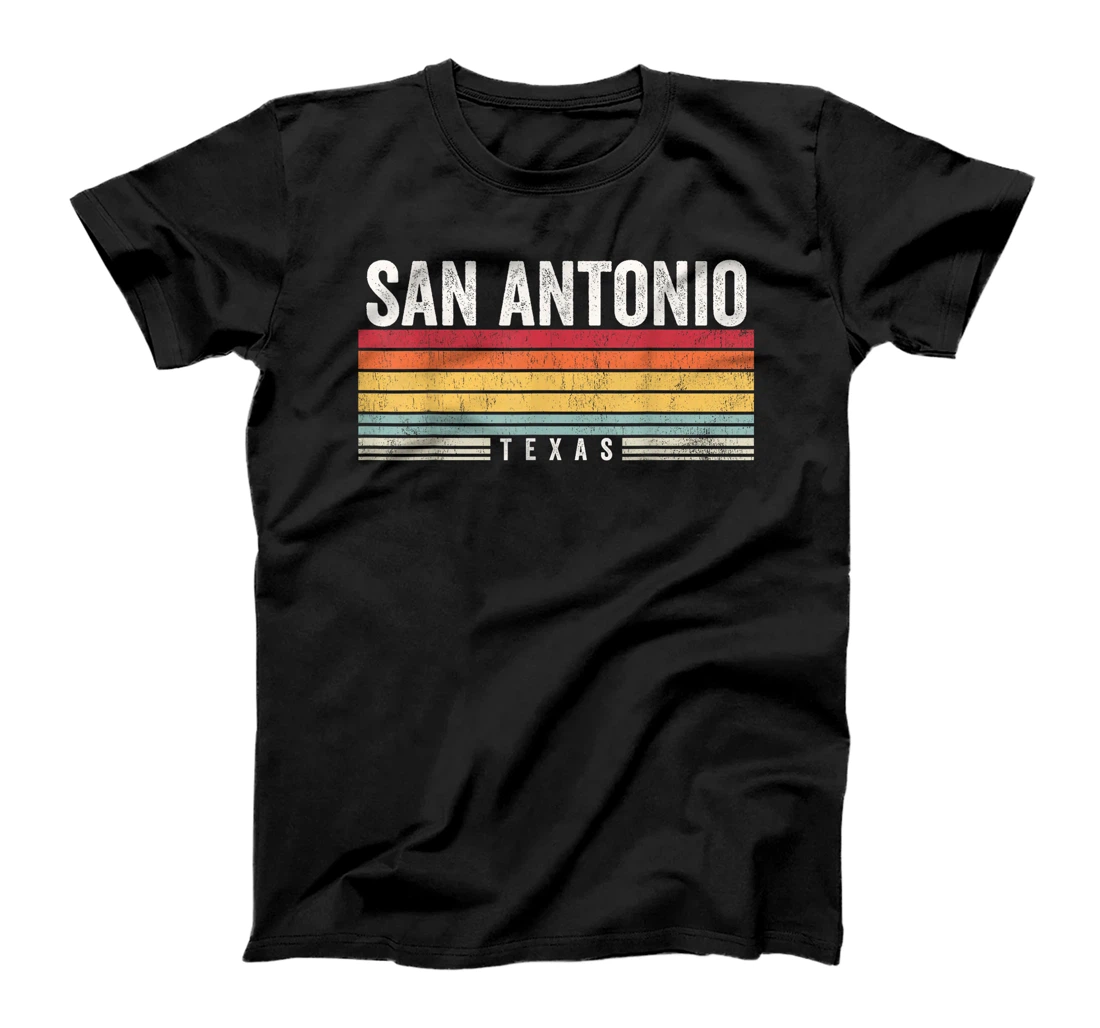 San Antonio Texas Retro Sunset, San Antonio T-Shirt