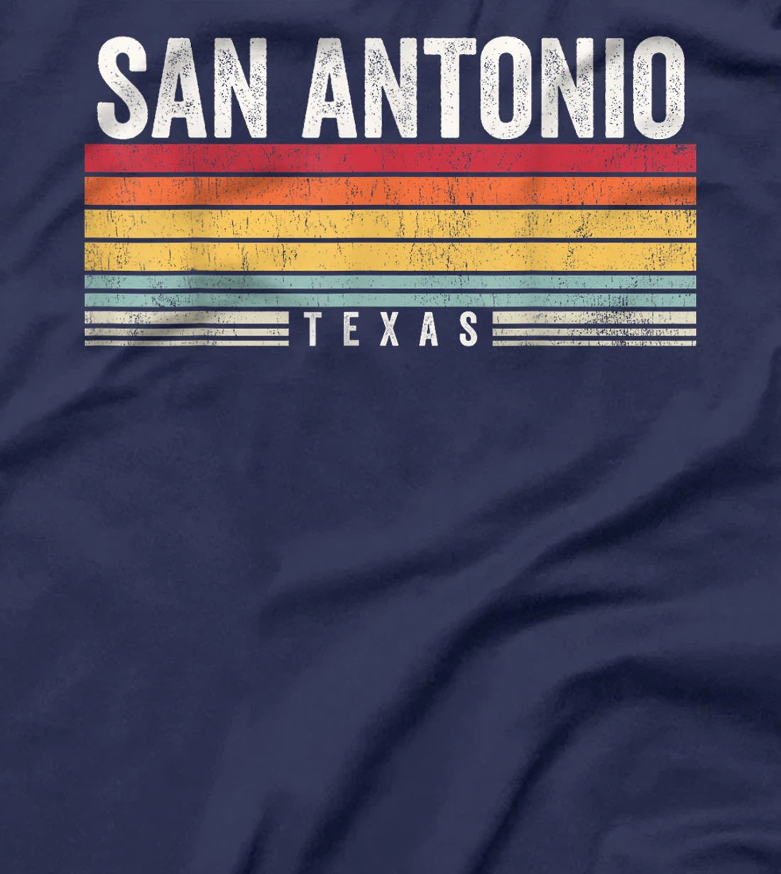 San Antonio Texas Retro Sunset, San Antonio T-Shirt