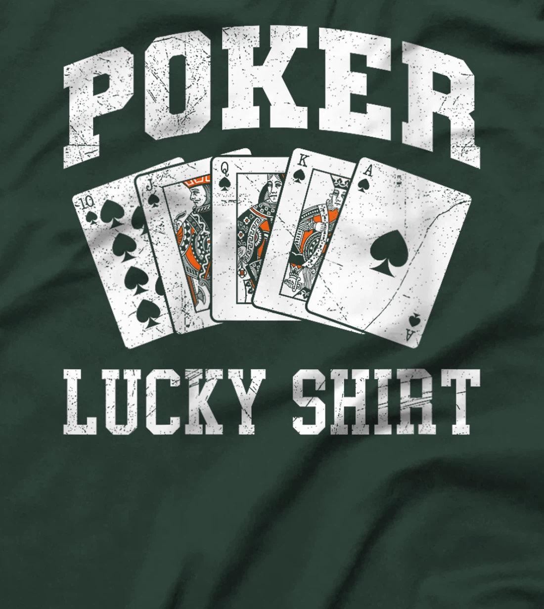 Womens Poker Player POKER LUCKY SHIRT Texas Holdem Poker Tournament T-Shirt