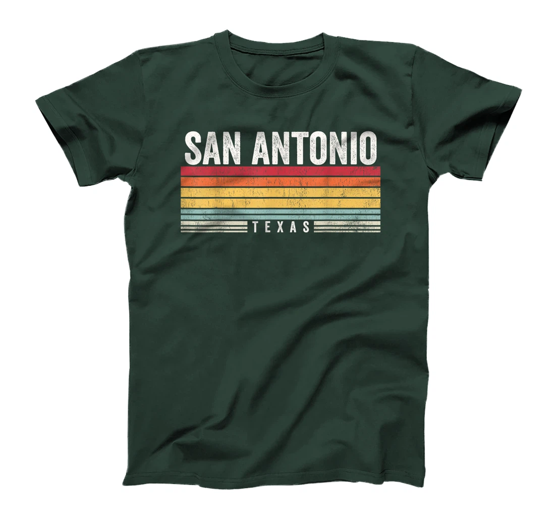San Antonio Texas Retro Sunset, San Antonio T-Shirt