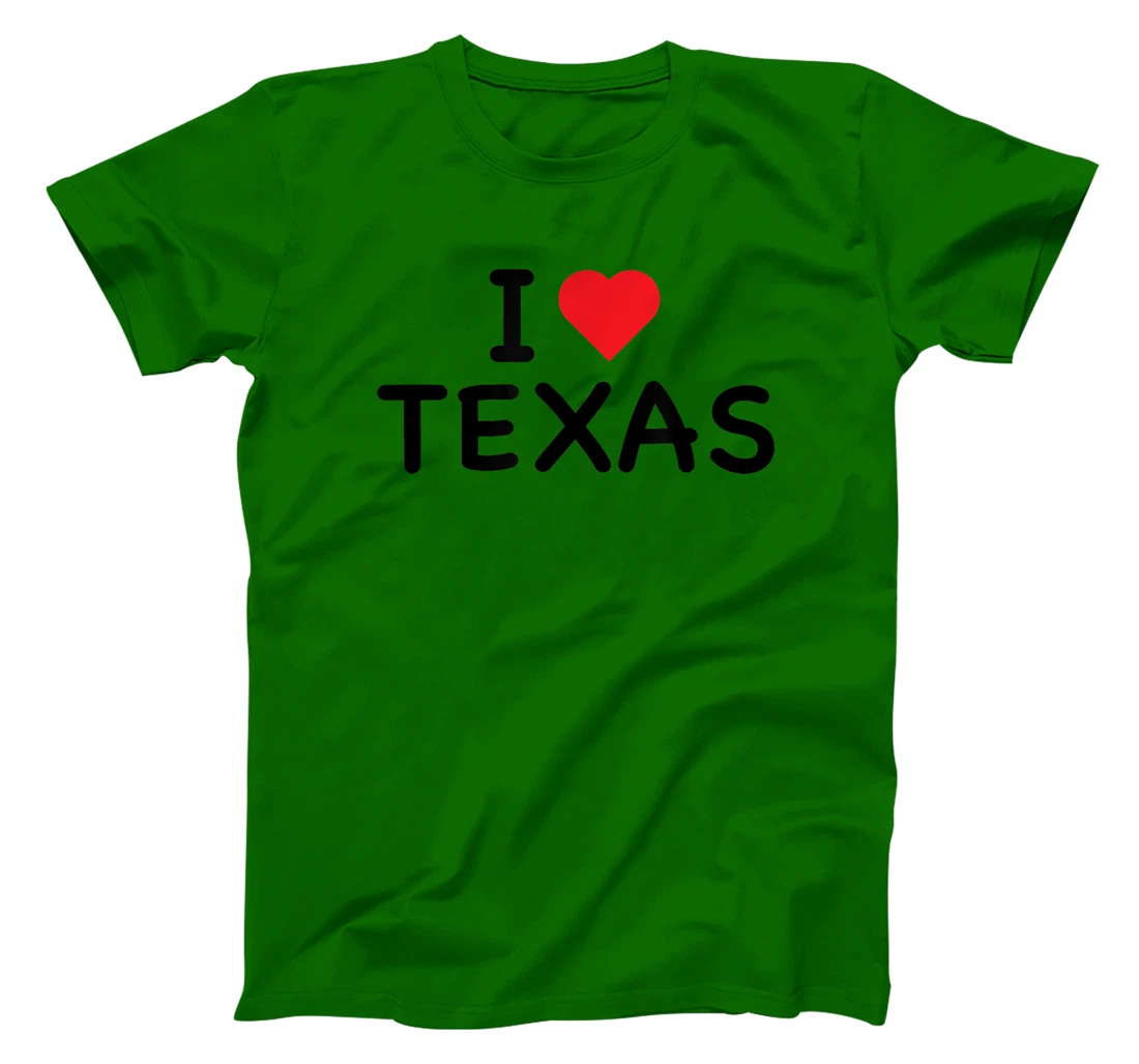 TEXAS - I Love TEXAS - Throwback Design - Classic T-Shirt