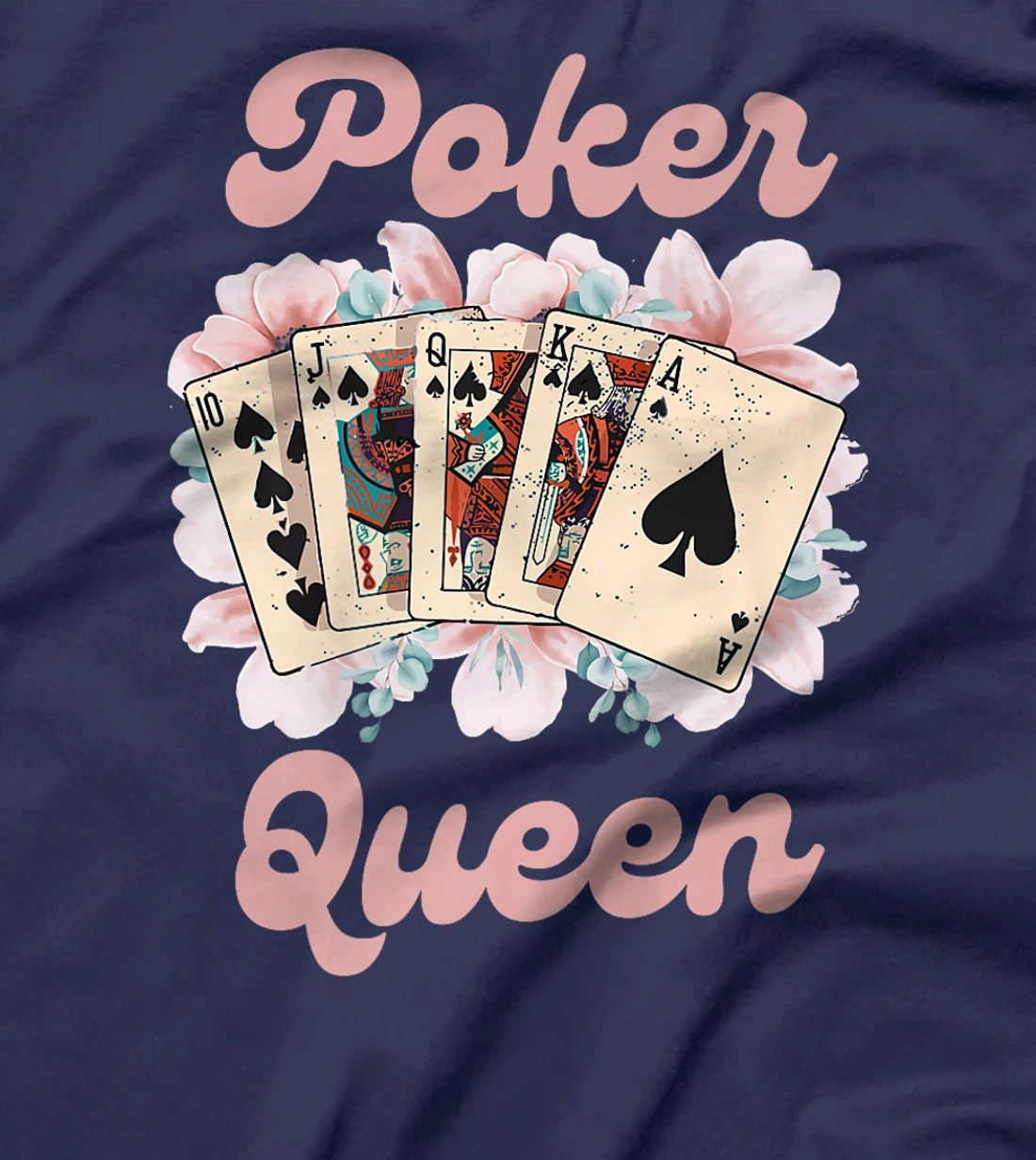 POKER QUEEN Poker Player Poker Tournament Texas Holdem Premium T-Shirt