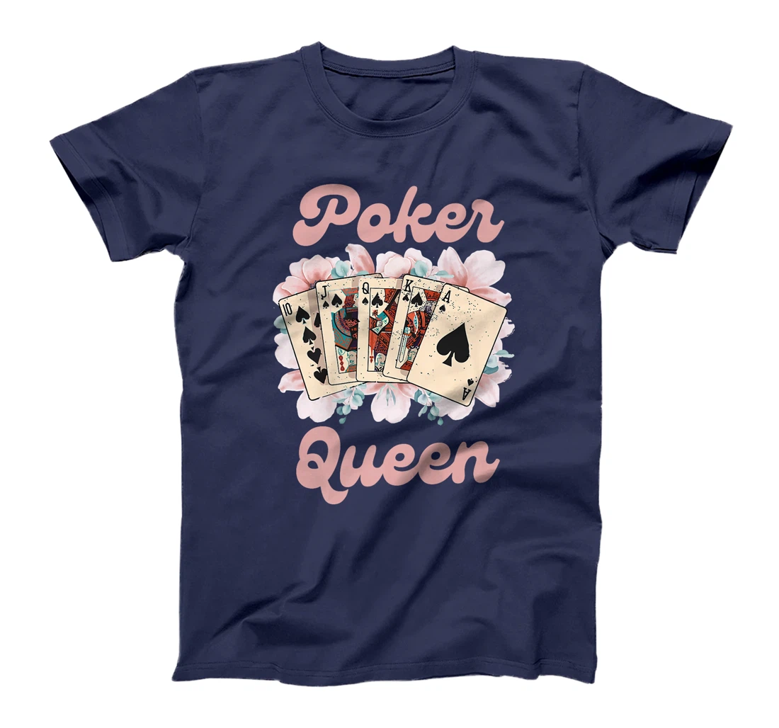 POKER QUEEN Poker Player Poker Tournament Texas Holdem Premium T-Shirt