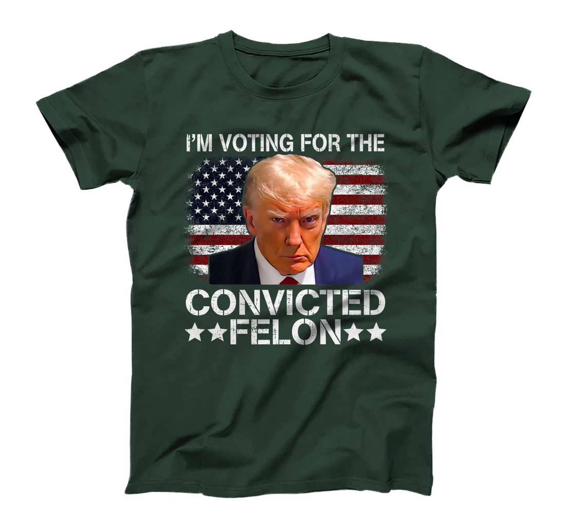 Trump 2024 Convicted Felon, I'm Voting Convicted Felon 2024 Premium T-Shirt