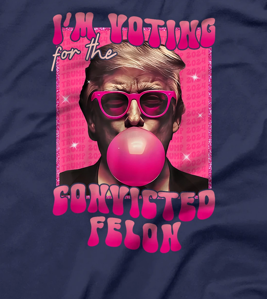 Trump 2024 Convicted Felon, I'm Voting Convicted Felon 2024 T-Shirt