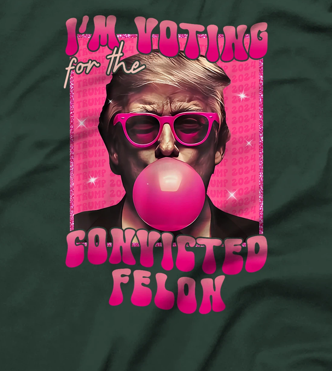 Trump 2024 Convicted Felon, I'm Voting Convicted Felon 2024 T-Shirt