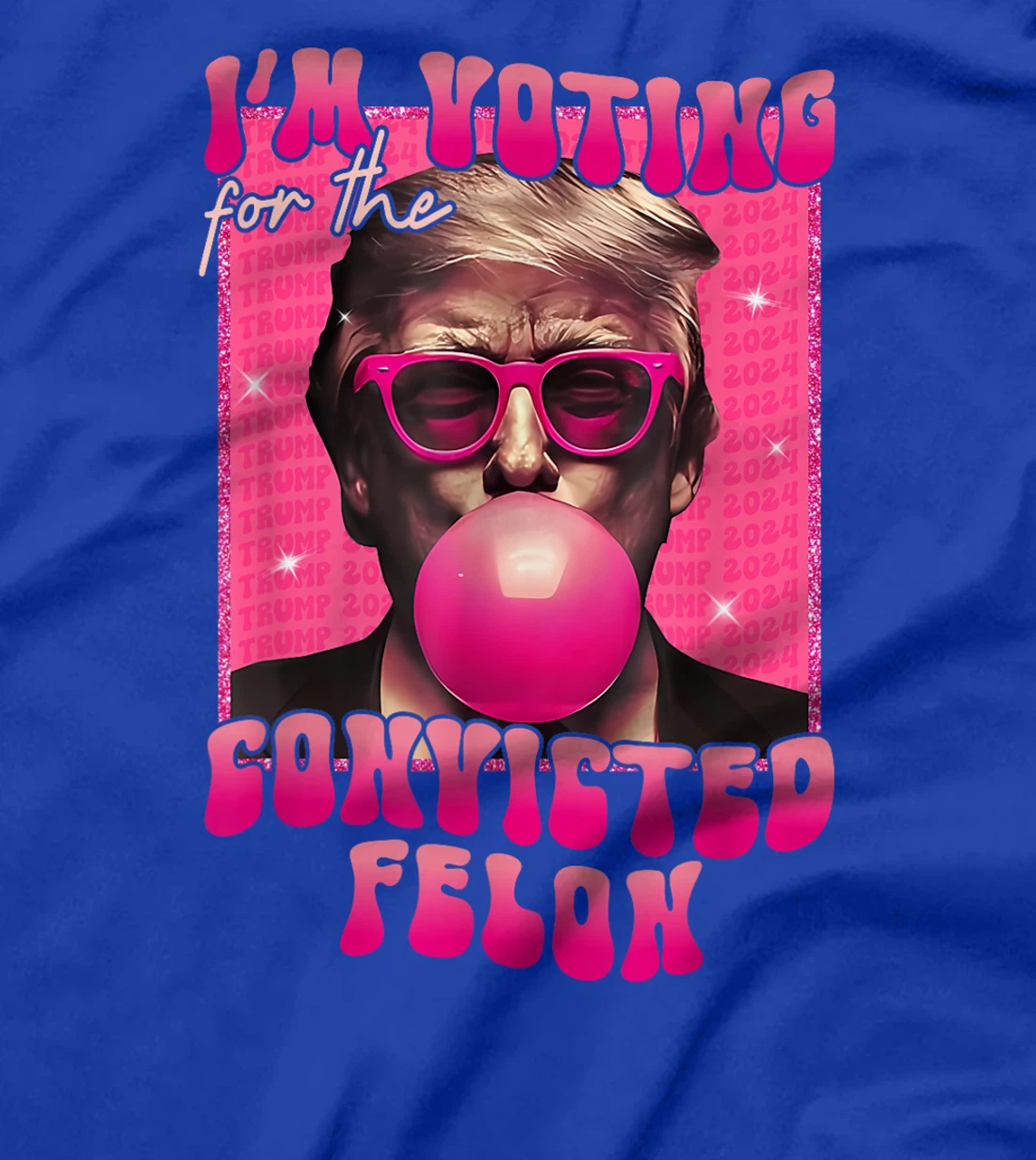 Trump 2024 Convicted Felon, I'm Voting Convicted Felon 2024 T-Shirt