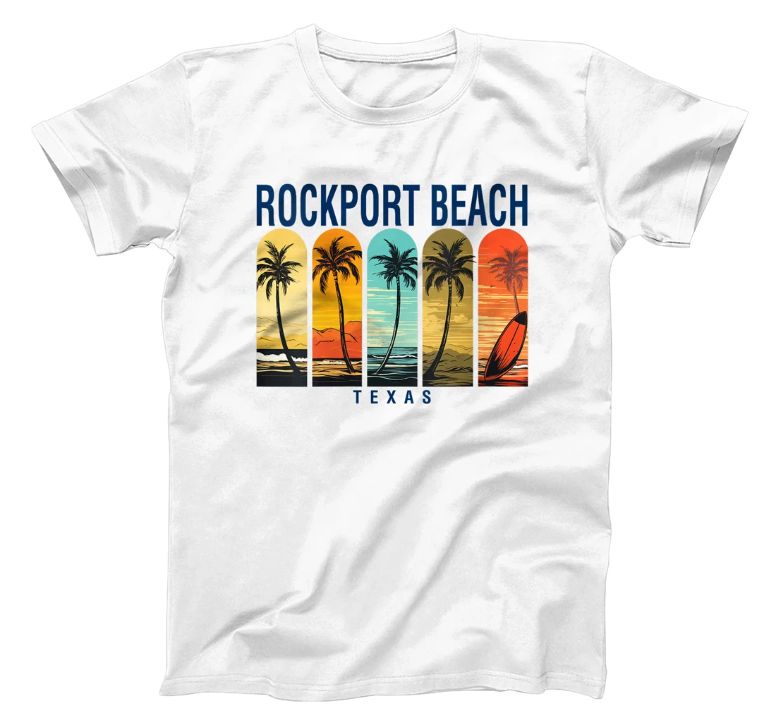 Womens Rockport Beach Texas Men Beach Rider Women T-Shirt