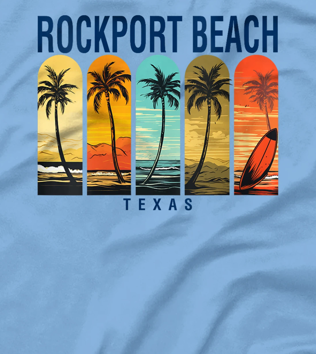 Womens Rockport Beach Texas Men Beach Rider Women T-Shirt