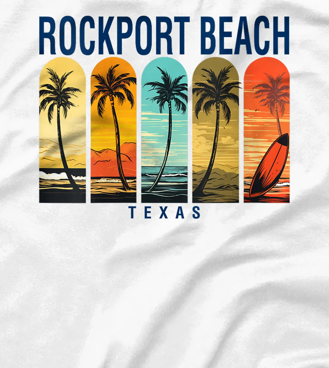 Womens Rockport Beach Texas Men Beach Rider Women T-Shirt
