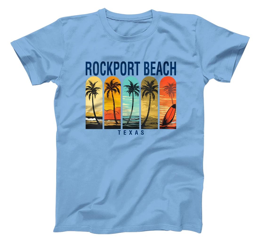 Womens Rockport Beach Texas Men Beach Rider Women T-Shirt