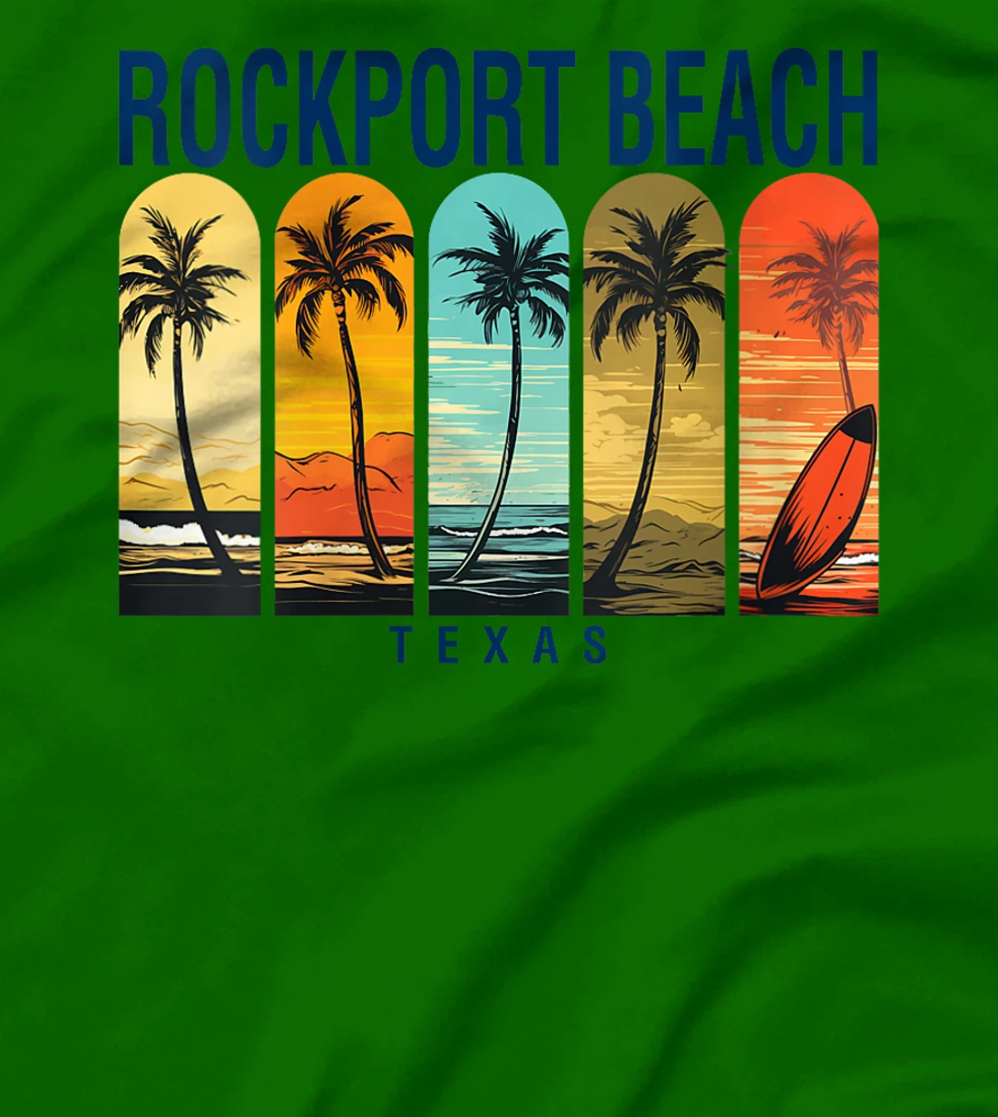 Womens Rockport Beach Texas Men Beach Rider Women T-Shirt