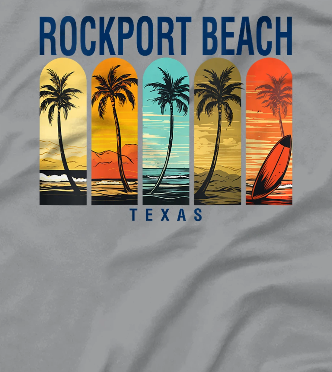 Womens Rockport Beach Texas Men Beach Rider Women T-Shirt