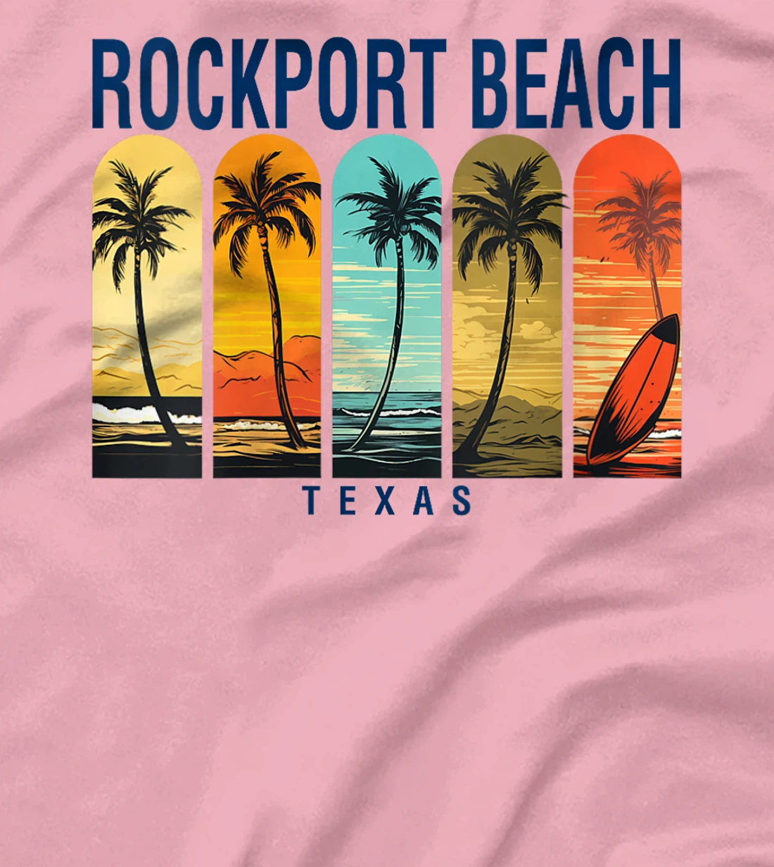 Womens Rockport Beach Texas Men Beach Rider Women T-Shirt