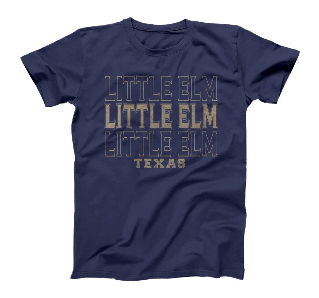 Womens Vintage Little Elm Texas T-Shirt