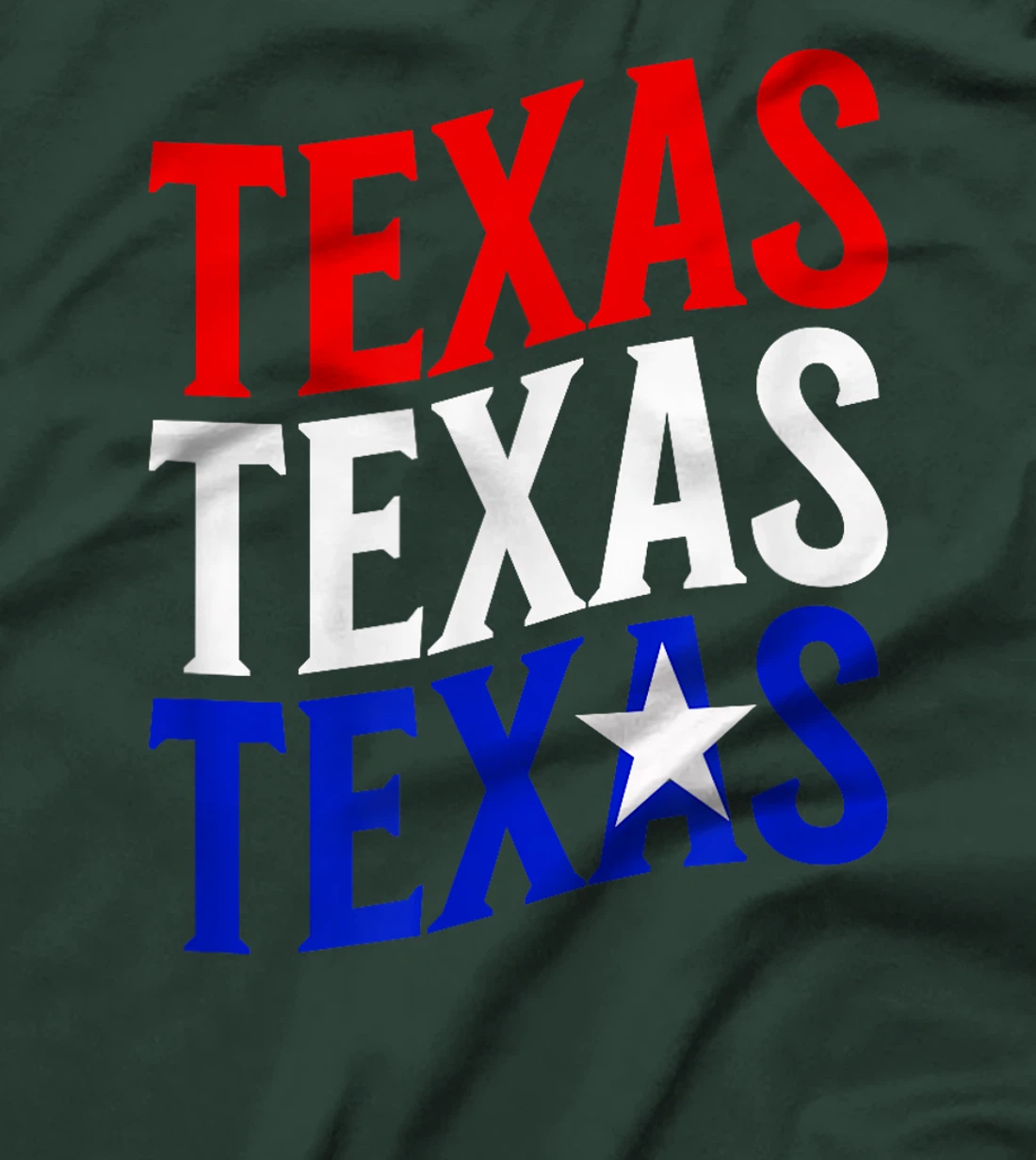 Texas, Texas, Texas, Star T-Shirt