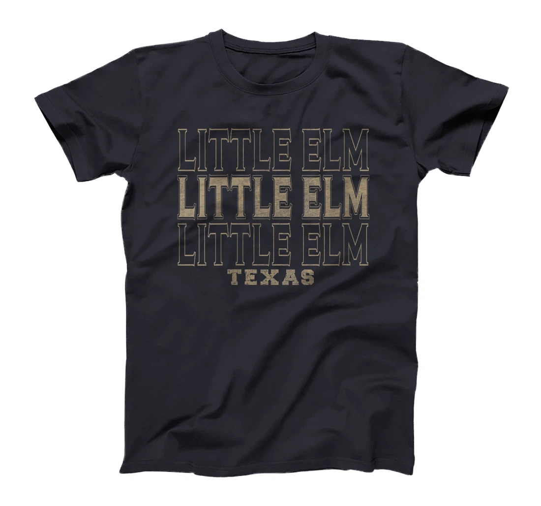Womens Vintage Little Elm Texas T-Shirt