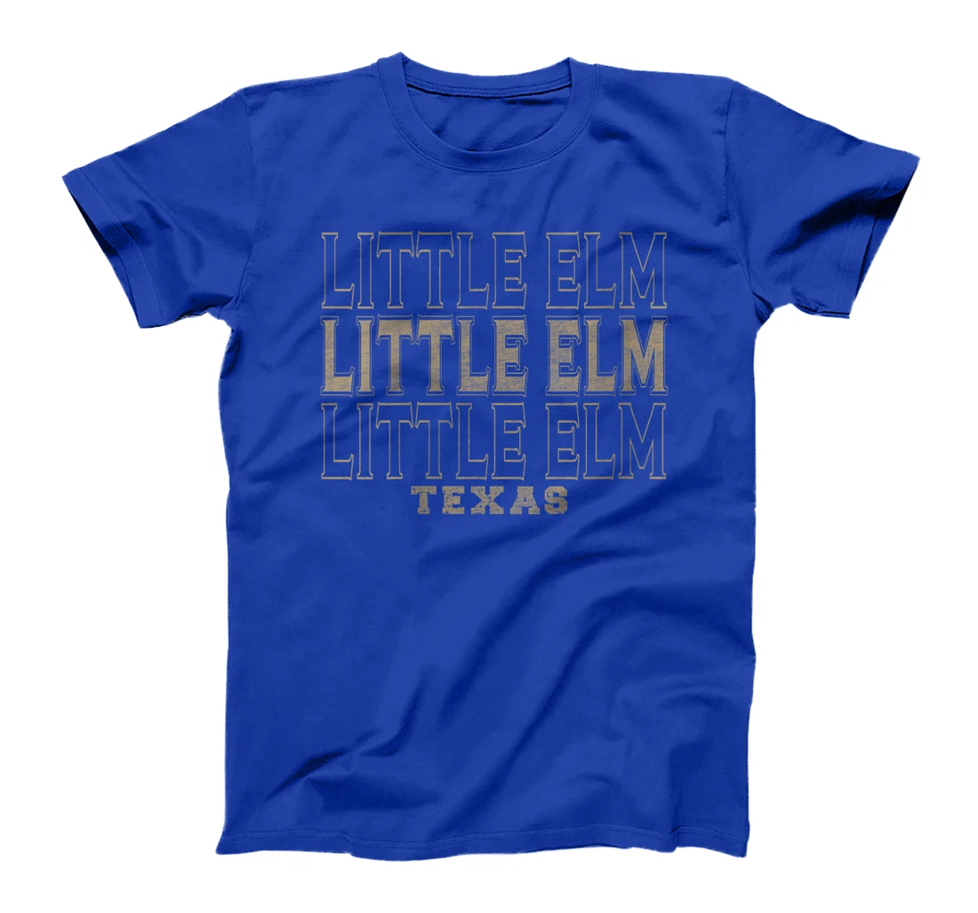Womens Vintage Little Elm Texas T-Shirt