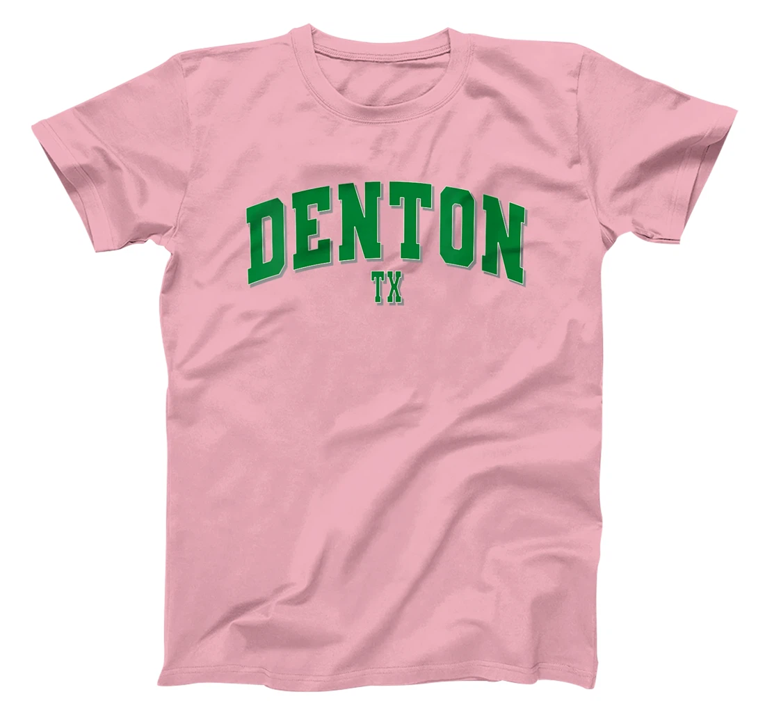 Womens Denton Texas Retro Classic Denton TX T-Shirt