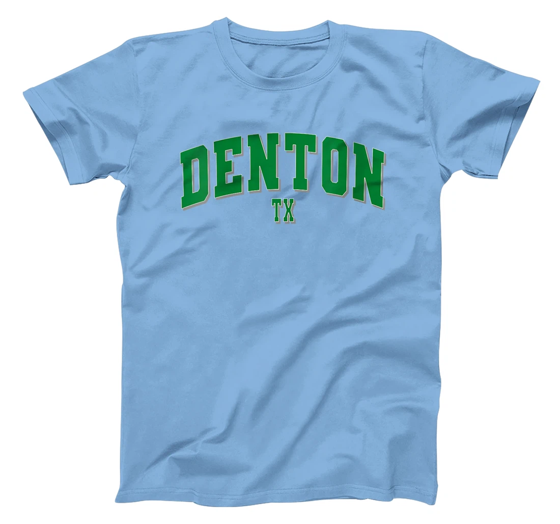 Womens Denton Texas Retro Classic Denton TX T-Shirt