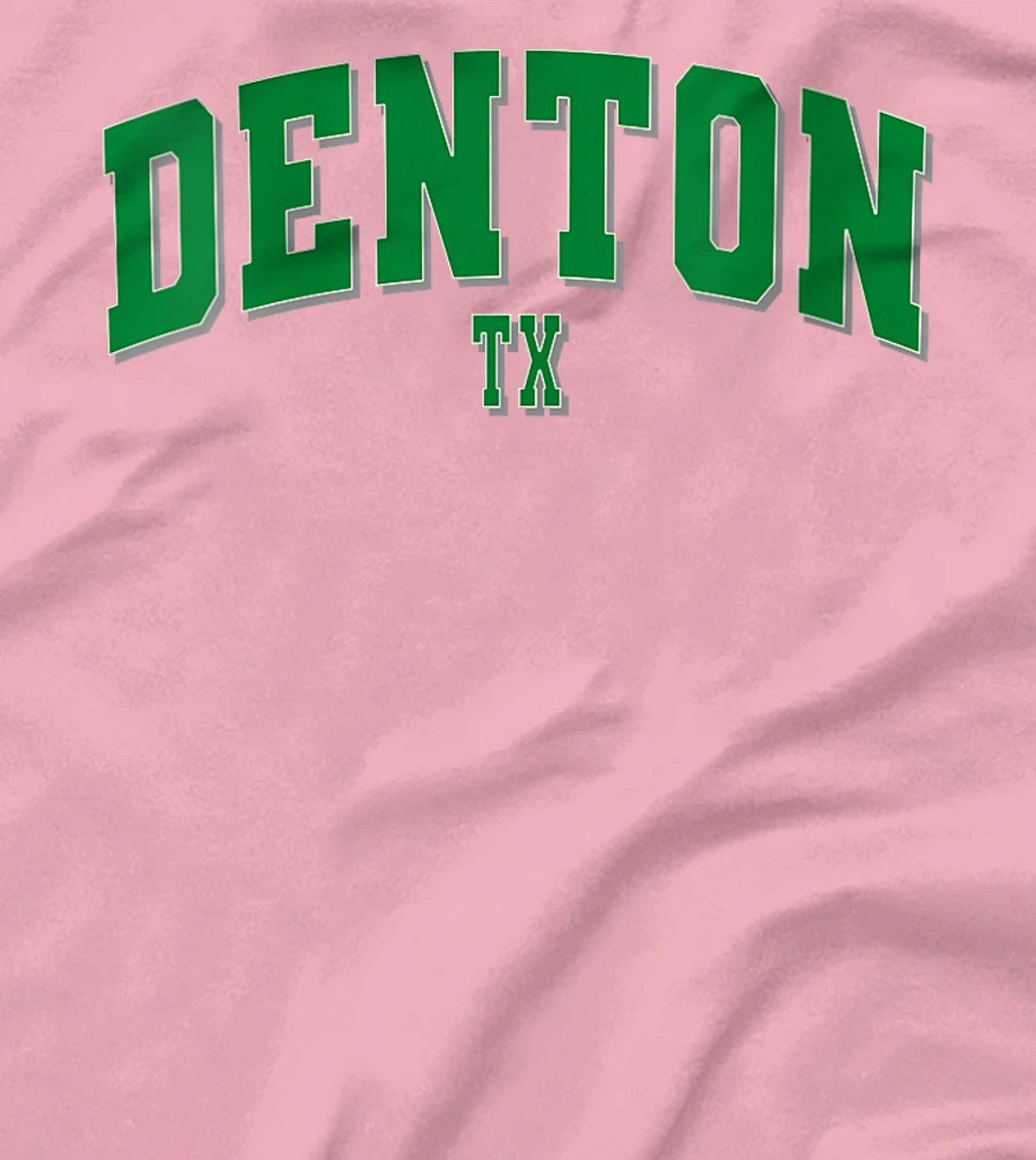 Womens Denton Texas Retro Classic Denton TX T-Shirt