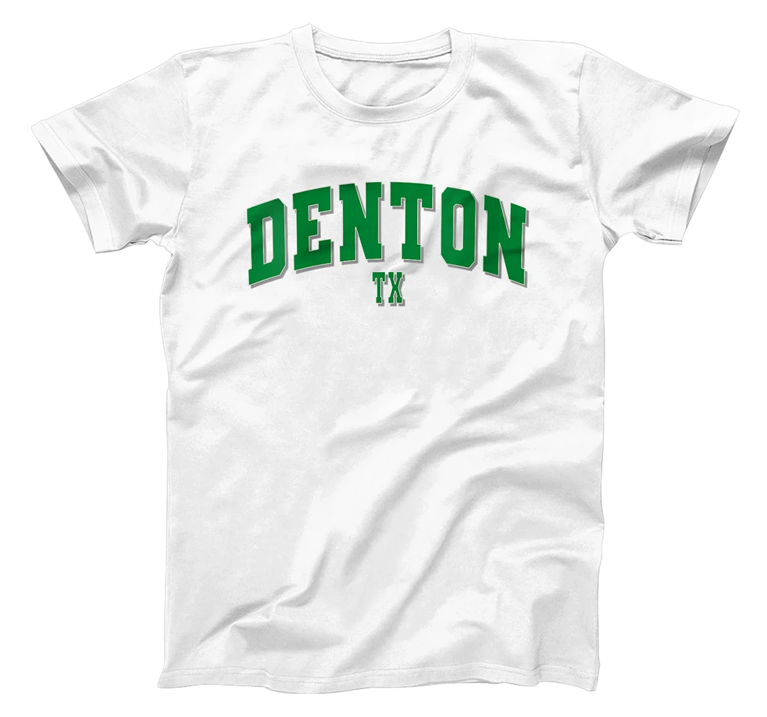 Womens Denton Texas Retro Classic Denton TX T-Shirt